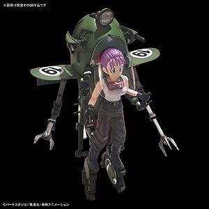 【中古】フィギュアライズメカニクス ドラゴンボール ブルマの可変式No.19バイク 色分け済みプラモデル