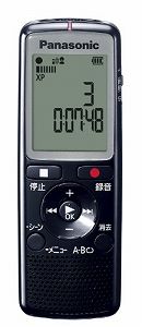 【中古】(未使用品)パナソニック ICレコーダー 2GB ブラック RR-QR210-K|COCOHOUSE