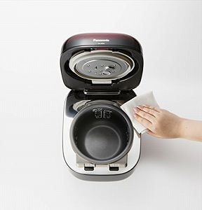 楽天市場】【中古】パナソニック 3合 炊飯器 IH式 ブラック SR-KB055-K