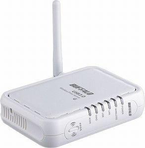 【中古】［状態良好］BUFFALO LPV3-U2-G54 無線USBプリントサーバ