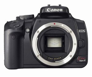 【中古】(非常に良い)Canon デジタル一眼レフカメラ EOS Kiss デジタル X ボディ本体 ブラック KISSDXB-BODY｜COCOHOUSE