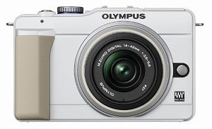 【中古】［状態良好］OLYMPUS ミラーレス一眼 E-PL1s レンズキット ホワイト E-PL1s LKIT WHT
