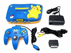 楽天市場】【中古】[N64] (本体)ピカチュウ NINTENDO64