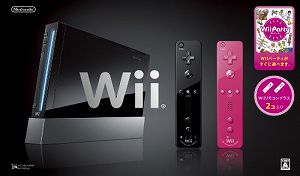 【中古】(未当てはめる･未開封品)Wii本体(クロ) Wii遠隔操作足し加える2個、Wii寄り合い同梱 【製造会社生み出すこと締めくくる】
