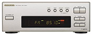 【中古】［物質の状態思わしい］ONKYO INTEC205 FM/AMラジオ受信機 T-405TX(S)