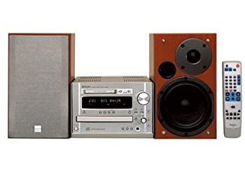 DENON ラピシア パーソナルオーディオシステム シルバー D-AZ03-S cm3dmju デノン、着せ替え用サランネット付属のMDコンポ