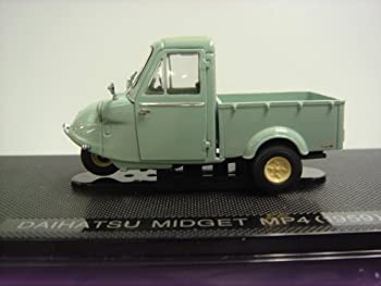 【中古】(非常に良い)エブロ 1/43 ダイハツ ミゼット MP4 3輪トラック 1959グリーン 完成品｜COCOHOUSE