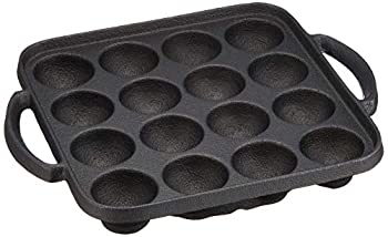 【中古】［状態良好］池永鉄工 たこ焼き器 日本製 IH対応 16穴