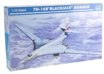 【中古】(未使用･未開封品)トランペッター 1/72 ツポレフ Tu-160 ブラックジャック爆撃機 プラモデル｜COCOHOUSE