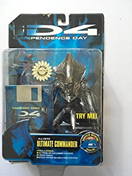 【中古】(非常に良い)iD4 エイリアン アルティメットコマンダー フィギュア＆ビデオパック 「インディペンデンス・デイ」