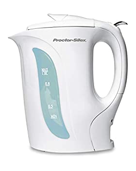 【中古】(非常に良い)proctor-silex k2070y Electric Kettle 1?Literコードレス水ボイラー、ホワイト