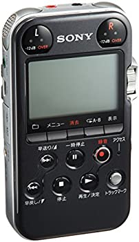 【中古】(人並み外れたに好いたらしい)SONY 直線的PCMリコーダー M10 黒いこと PCM-M10/B
