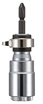 【中古】［状態良好］タジマ(Tajima) インパクトドライバー用ビット交換式12角ダブルソケット TSK-W1721RB 17×21mm 落下防止付 1個