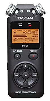 【中古】(未使用品)TASCAM リニアPCMレコーダー ブラック DR-05｜COCOHOUSE