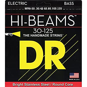 【中古】DR ベース弦 6弦 HI-BEAM ステンレス .030-.125 MR6-30