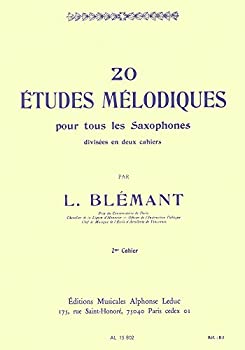 中古 非常に良い ブレマン : サクソフォン教則本 第二巻 20の旋律的練習曲 ルデュック出版 期間限定特別価格 ハイクオリティ
