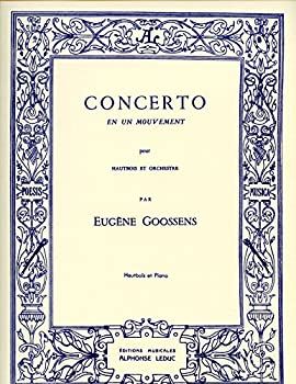 【中古】グーセンス : 協奏曲 オーボエ・コンチェルト (オーボエ、ピアノ) ルデュック出版