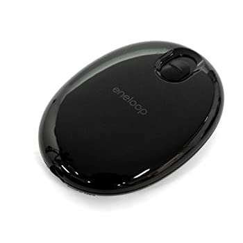 【中古】SANYO 充電式カイロ 「eneloop kairo」 (ブラック) KIR-S3S(K)