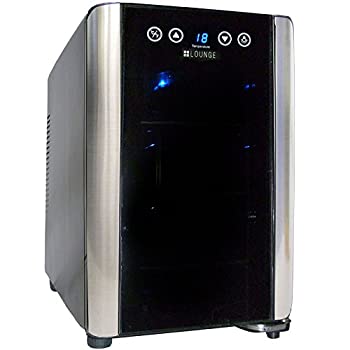 【中古】［状態良好］+LOUNGE 6本収納ワインセラー LNE-W306B[ペルチェ式/UVカットガラス/加湿トレー付]