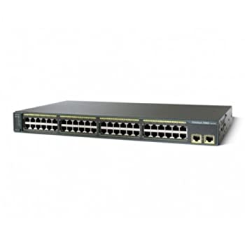【中古】(非常に良い)CISCO Catalyst 2960-48TT-L インテリジェント イーサネット スイッチ WS-C2960-48TT-L