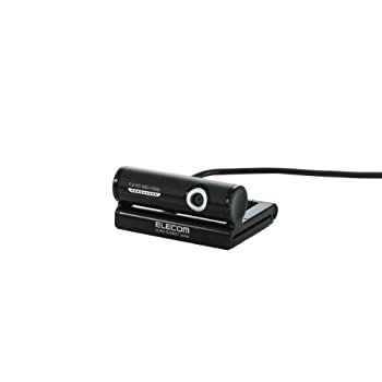 【中古】［状態良好］【2011年モデル】ELECOM WEBカメラ 300万画素 1/4インチCMOSセンサ FullHD対応 マイク内蔵 イヤホンマイク付 ブラック UCAM-DLE300TBK