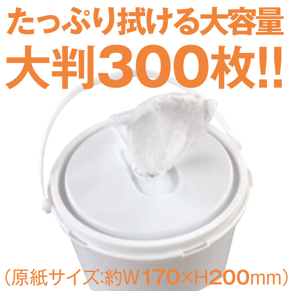 業務用バケツウェットティッシュ 300 ペット用300枚入 6個セット 合計1 800枚 ウェットシート 日本製 大容量 Rvcconst Com