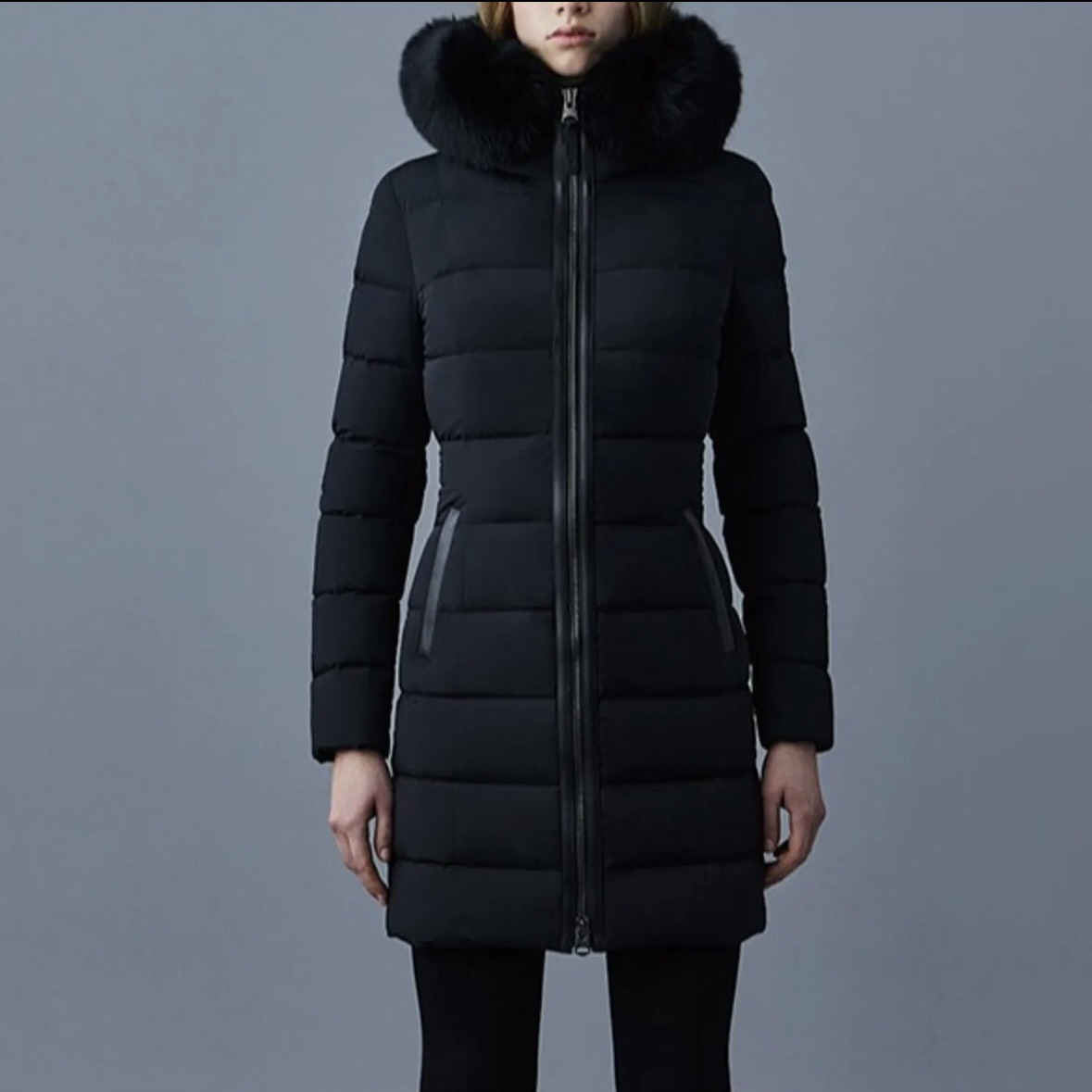 マッカージュ KAY-NFR ダウンコート 3Dロゴ レザー パイピング 楽天市場】MACKAGE マッカージュ ダウンコート KAY-NFR ケイ