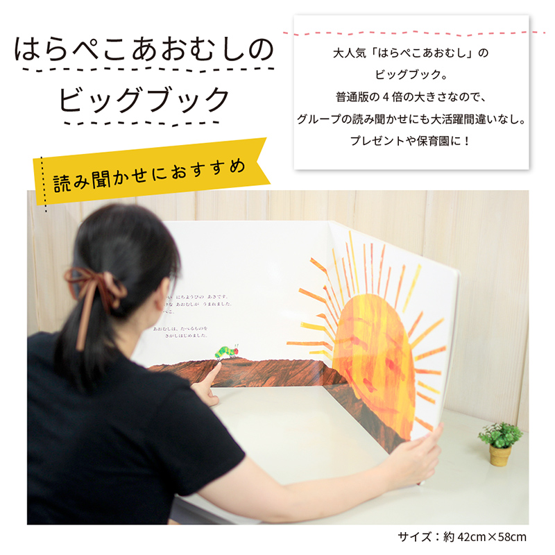 はらぺこあおむし ビッグブック 絵本 誕生日 出産祝い 保育園 読み聞かせ エリックカール Rvcconst Com