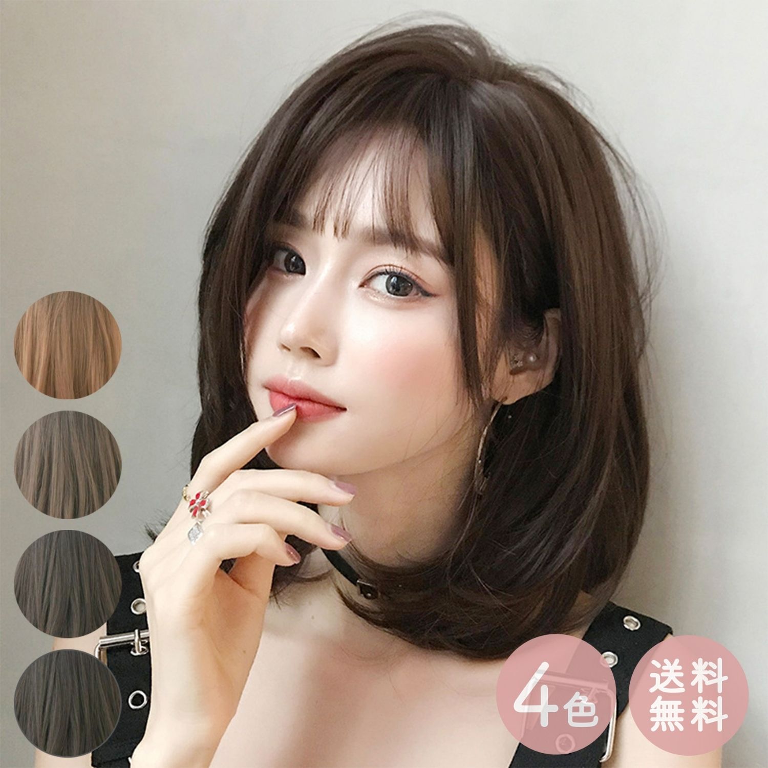 ウイッグ ミセス用 ブラウン系 アッシュ入 ほぼ使用してない 美品 ウイッグ ミセス用 ブラウン系 アッシュ入 ほぼ使用してない 美品