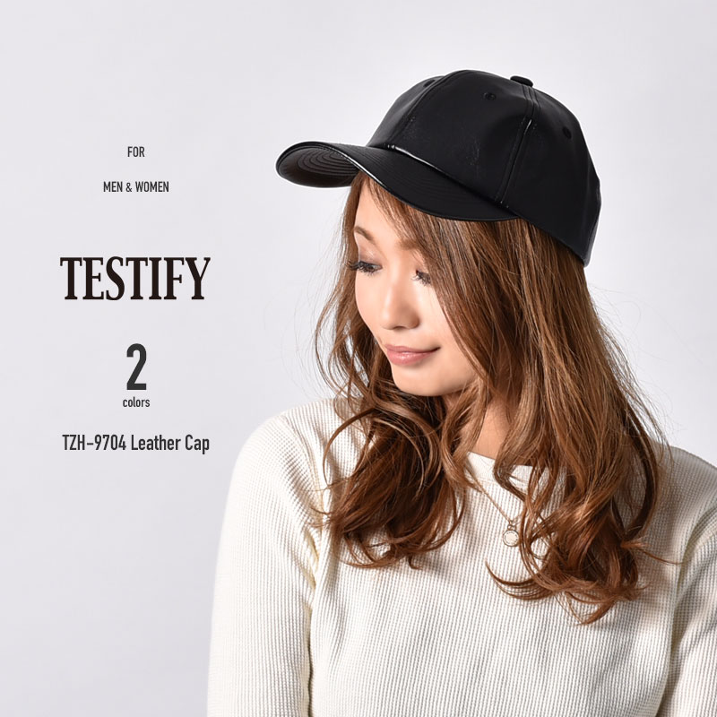 楽天市場 キャップ 帽子 メンズ レディース レザーキャップ キャップ テスティファイ Testify Coco Lucia 楽天市場店