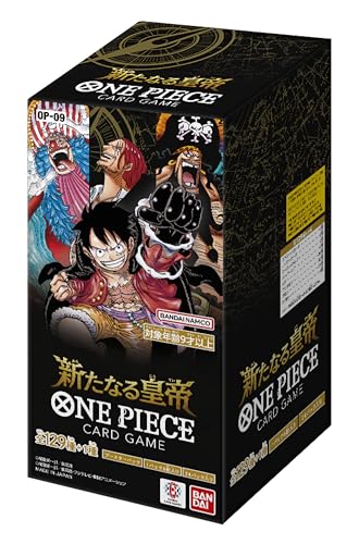 バンダイ (BANDAI) ONE PIECE歌留多力くらべ ブースター容器に並べる 目あたらしいなる天津御姉OP-09(BOX)24容器に並べる入 客体年歳：9歳以上