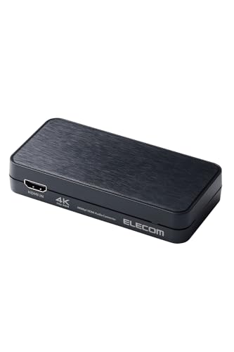 エレコム hdmi 音声分離 音声分離機 光デジタル アナログ 4K60Hz オーディオ PS4/PS5/switch対応 HDMI2.0 ゲー