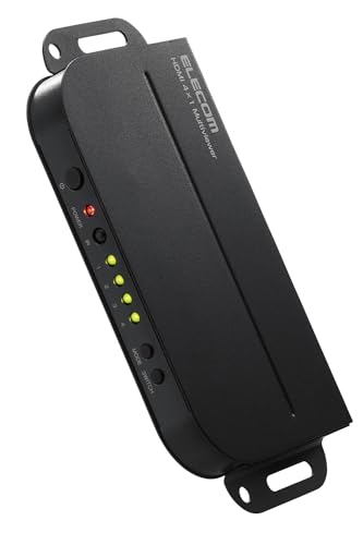 エレコム HDMI4画面取りわける機 マルチビューワー 2K60サイクル(1920×1080) 4インプット1最終生産物 マイコン/写真機/HDDリコーダー/BD/D
