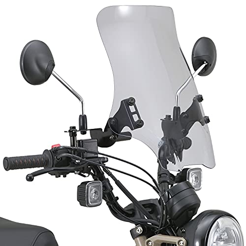 デイトナ(Daytona) バイク用 スクリーン クランプバー付き ハンターカブ CT125(20-23)専用 ウインドシールド RSシリーズ