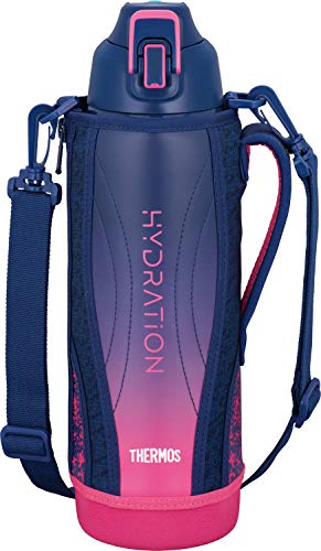サーモス 水筒 真空断熱スポーツボトル 1.5L ネイビーピンク 保冷専用 FHT-1501F NV-P｜SHOP Coco Makai 店