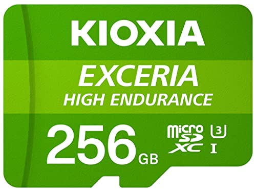 KIOXIA(キオクシア) 旧東芝メモリ microSD 256GB 高耐久 監視カメラ・ドライブレコーダー対応 UHS-I U3 V30 Cl