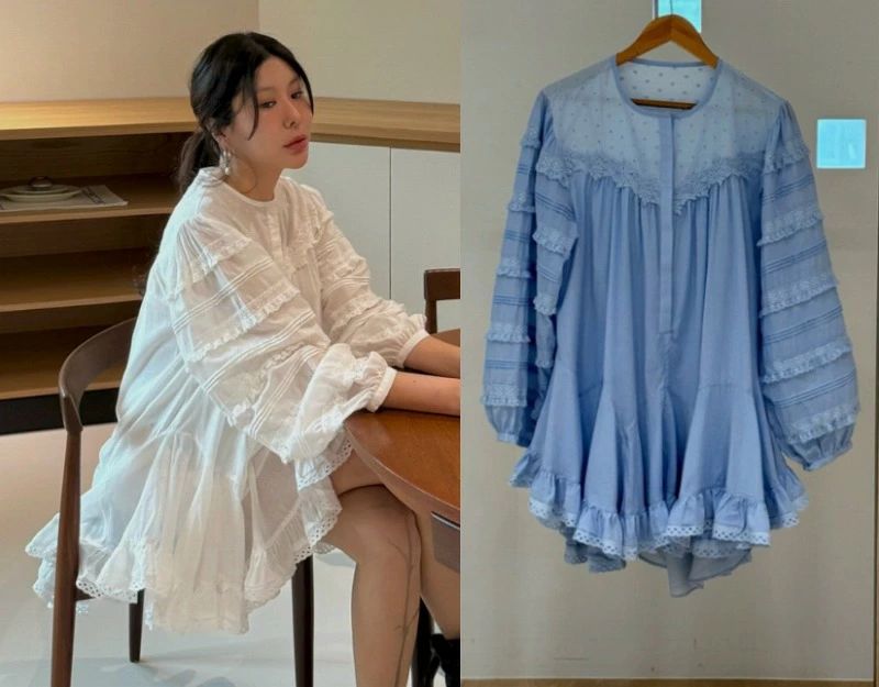 one-piece】 チュニック 上品 大人 フォーマル タイト きれいめ 結婚式 春夏 レディース レース【大きいサイズ 着痩せ 体型カバ
