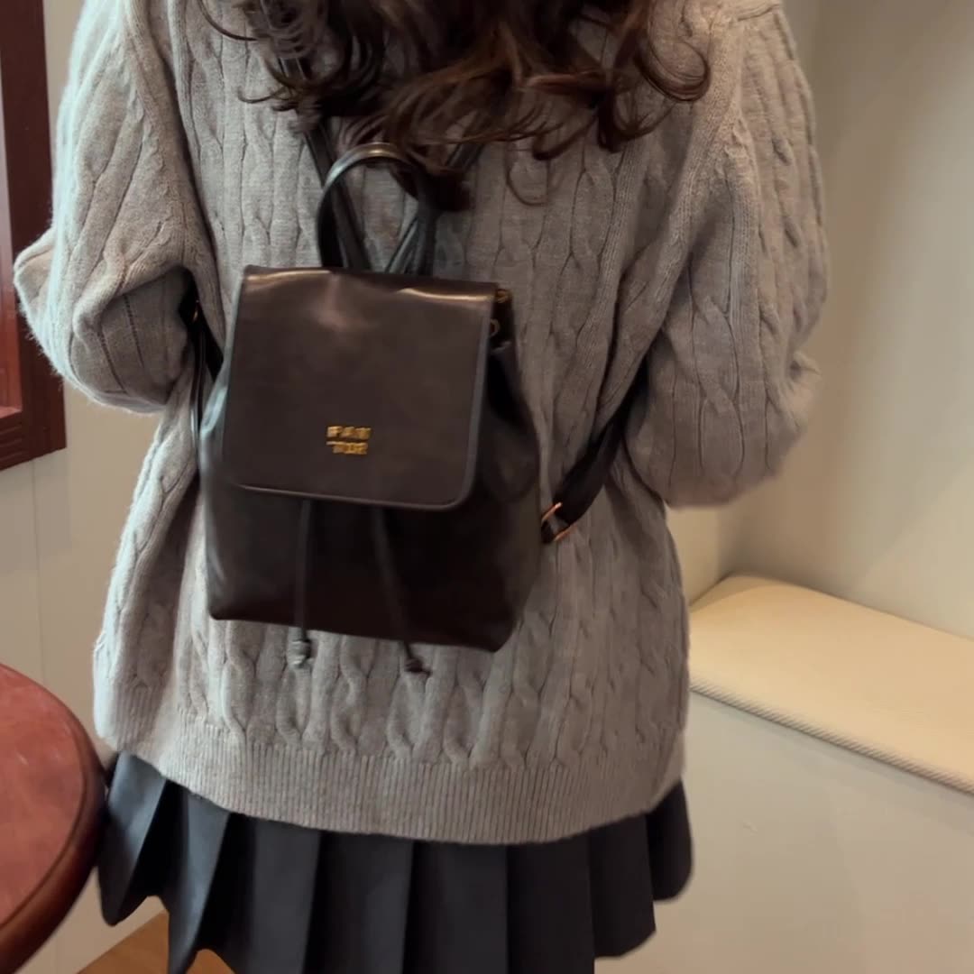 バッグ 小さめ レディース レトロ トレンド 通勤 おしゃれ 学生 派手でない バックパック