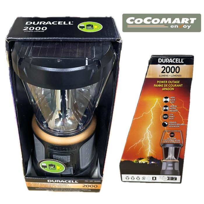 楽天市場】【送料無料】DURACELL デュラセル 2000ルーメン