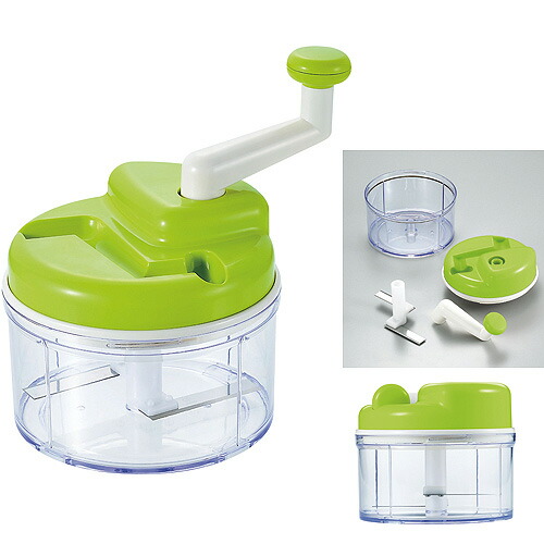 楽天市場】フードプロセッサー 手動 フレッシュチョッパー ◇送料無料