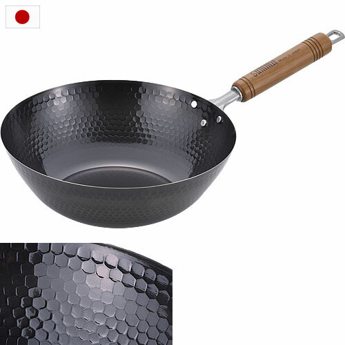 新品 SSC 鋳鉄製中華鍋 北京鍋31cm日本製三条 鋳物IH使用可16500円