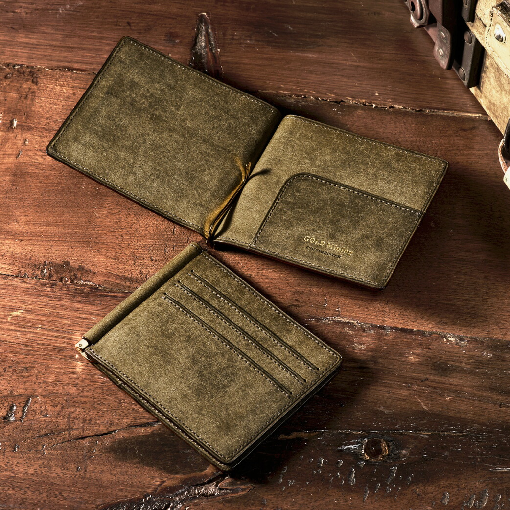 ボッテガヴェネタ マネークリップ 本革 折り畳み財布 BOTTEGA VENETA ボッテガヴェネタ マネークリップ 2つ折り財布 メンズ