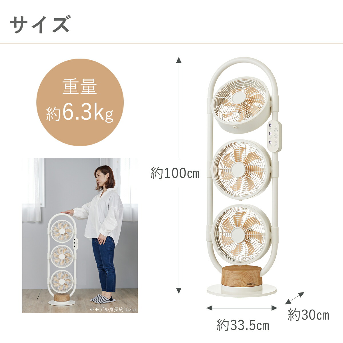 moku. DC 3連マルチファン　MLF-3202/BM お買い得セール】moku. DC 3連マルチファン MLF3301 MLF3302 3連ファン