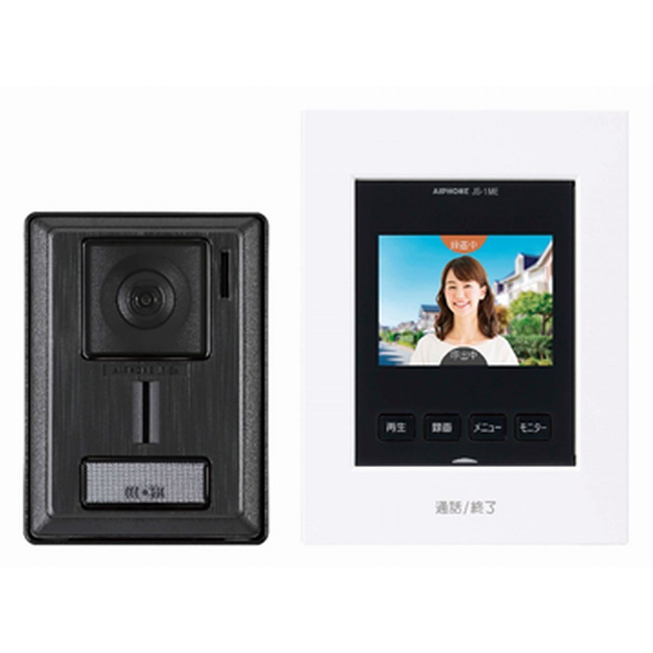 アイホン テレビドアホンセット スノーホワイト KL66 置き目品 KL-66 4968249534389