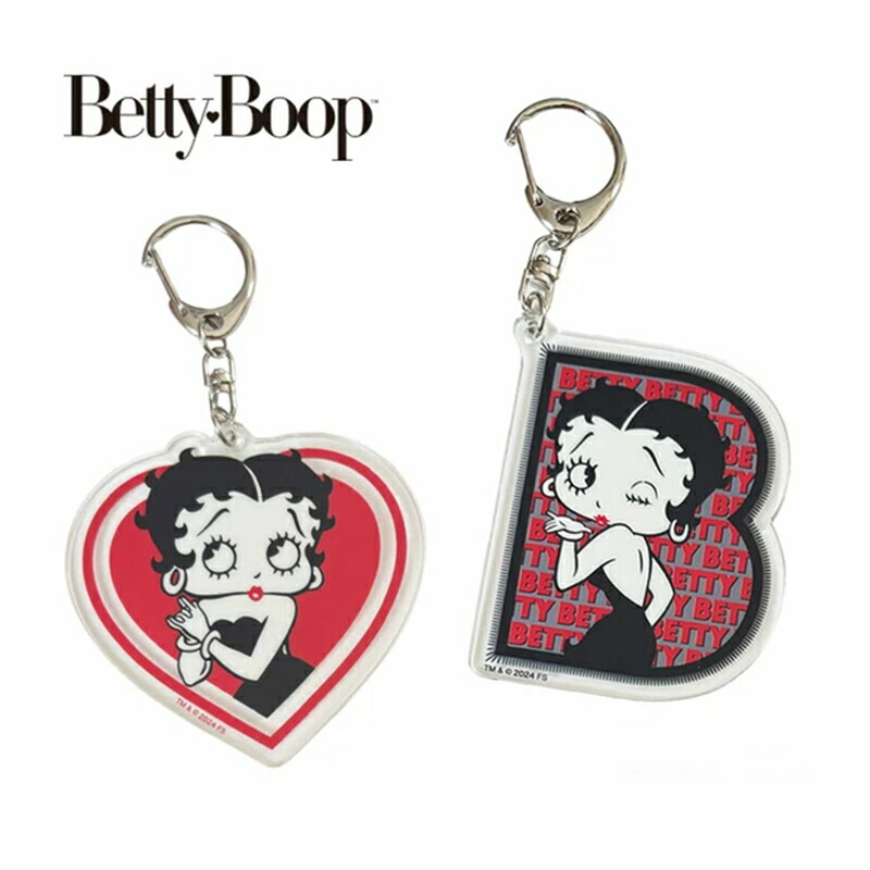 BETTY BOOP アクリルキーホルダー 楽天市場】12/4〜11☆スーパーセール [公式] Betty Boop ベティ