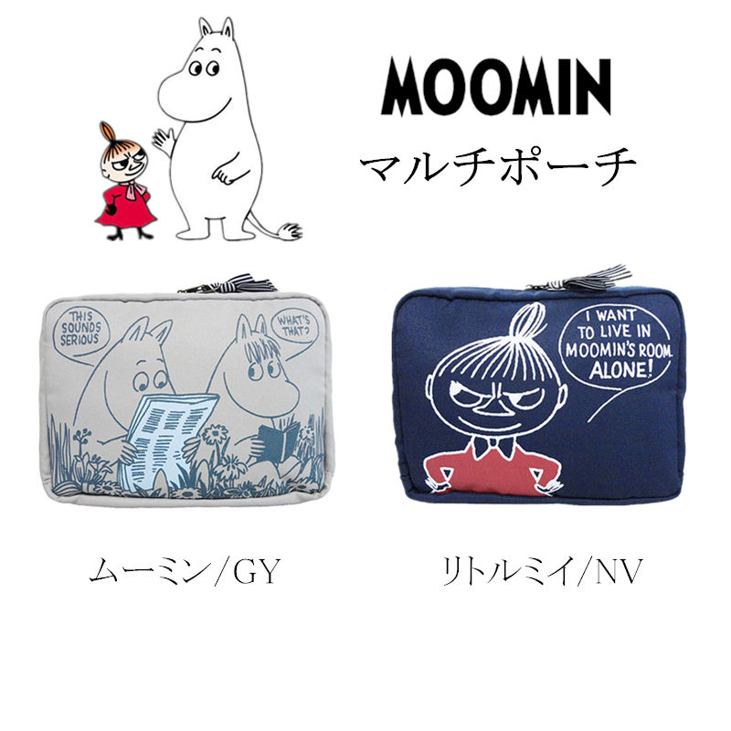 楽天市場 ムーミン ポーチ 化粧ポーチ Moomin リトルミイ デニム 小物入れ ペンケース コスメポーチ かわいい おしゃれ キャラクター ミィ レディース 北欧 プレゼント ギフト Coconoka