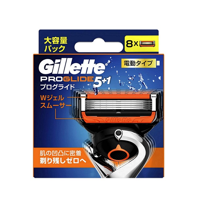 楽天市場】ジレット プログライド 電動タイプ 替刃 8個入 : BOTANIC GARDEN