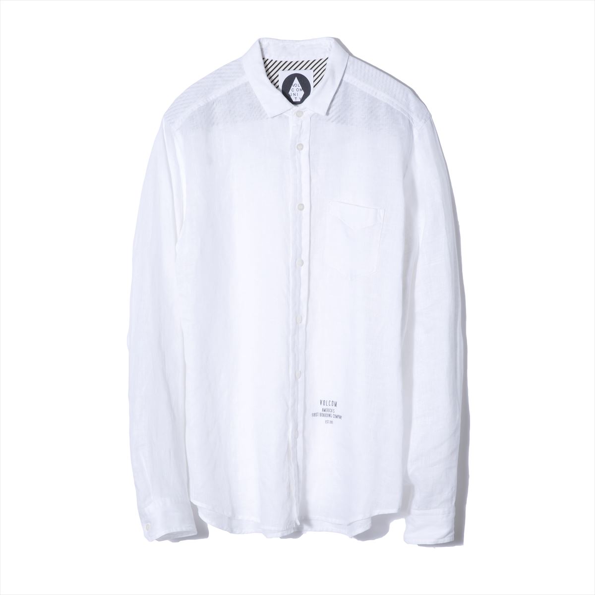 大切な Volcomunity ボルコミュニティー F Linen L S シャツ Shirts 1qa4jsxveh6d Fundacionpalmaritocasanare Org