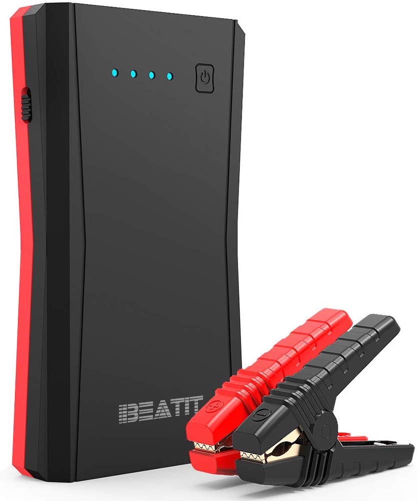 Beatit B10pro 上騰クランク 大キャパシティ 12v 銀輪機能エンジン発動機スターター 最大限度電流800a Qdsp手腕 最大7 2 揮発油車 5 5ディーゼル車に照応 Type Cインタフェス搭載 可動性電池 携帯型積む槽 防災グッズ スマホ速やか充電 小型軽量 Led其の場凌ぎライタ搭載