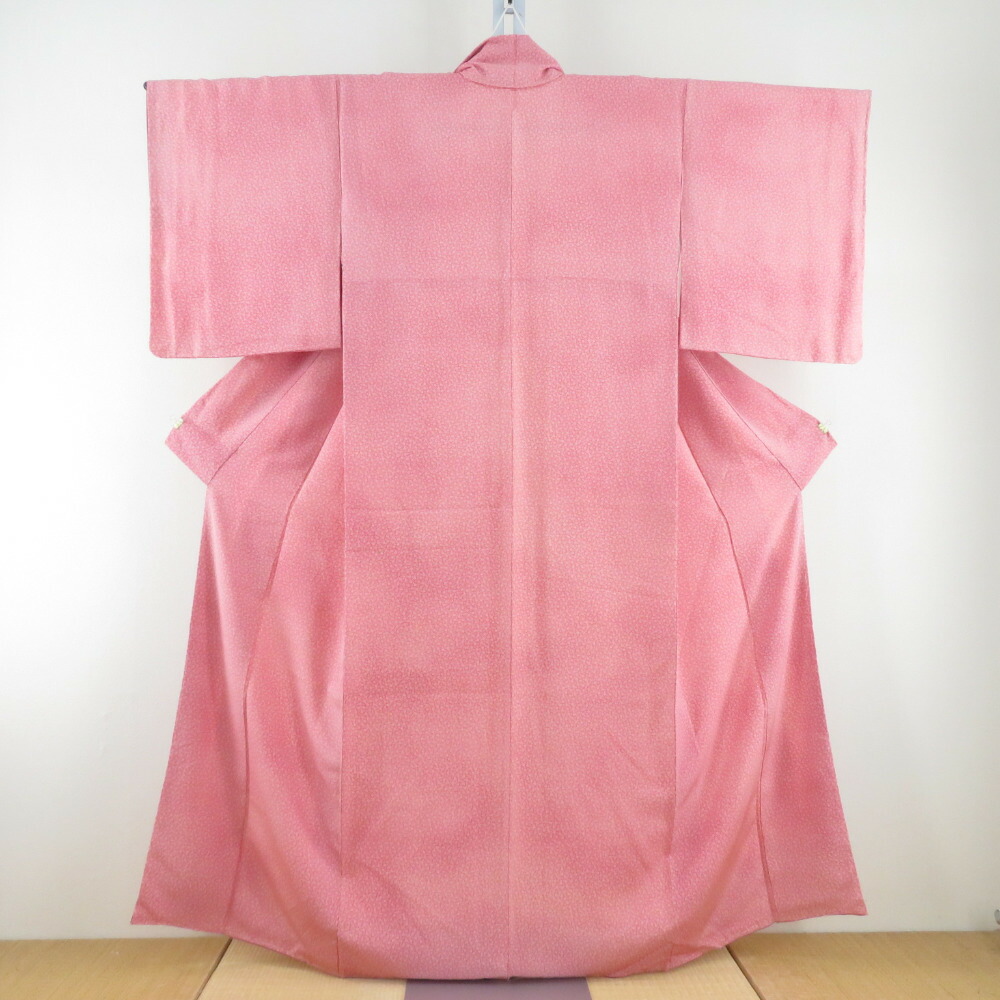 小紋 菊文様 袷 広衿 紫色 正絹 仕立て上がり カジュアル着物 身丈154cm 楽天市場】小紋 菊文様 袷 広衿 紫色 正絹 仕立て上がり カジュアル